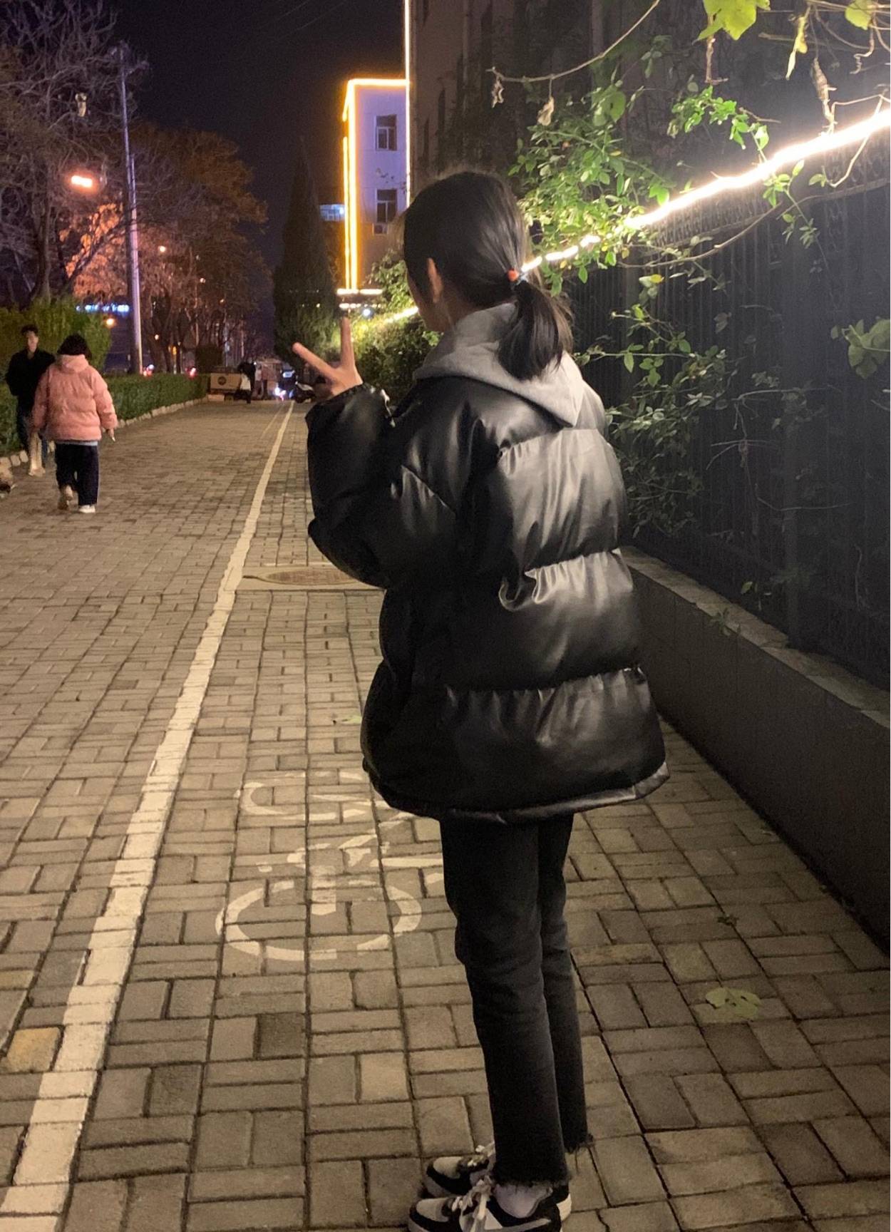 纯皮挡风棉服